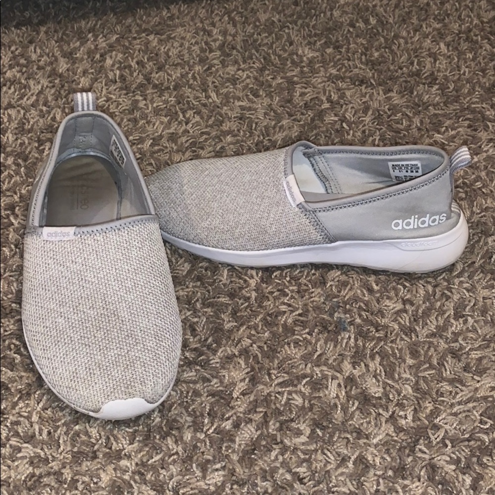 Adidas memory foam slip ons